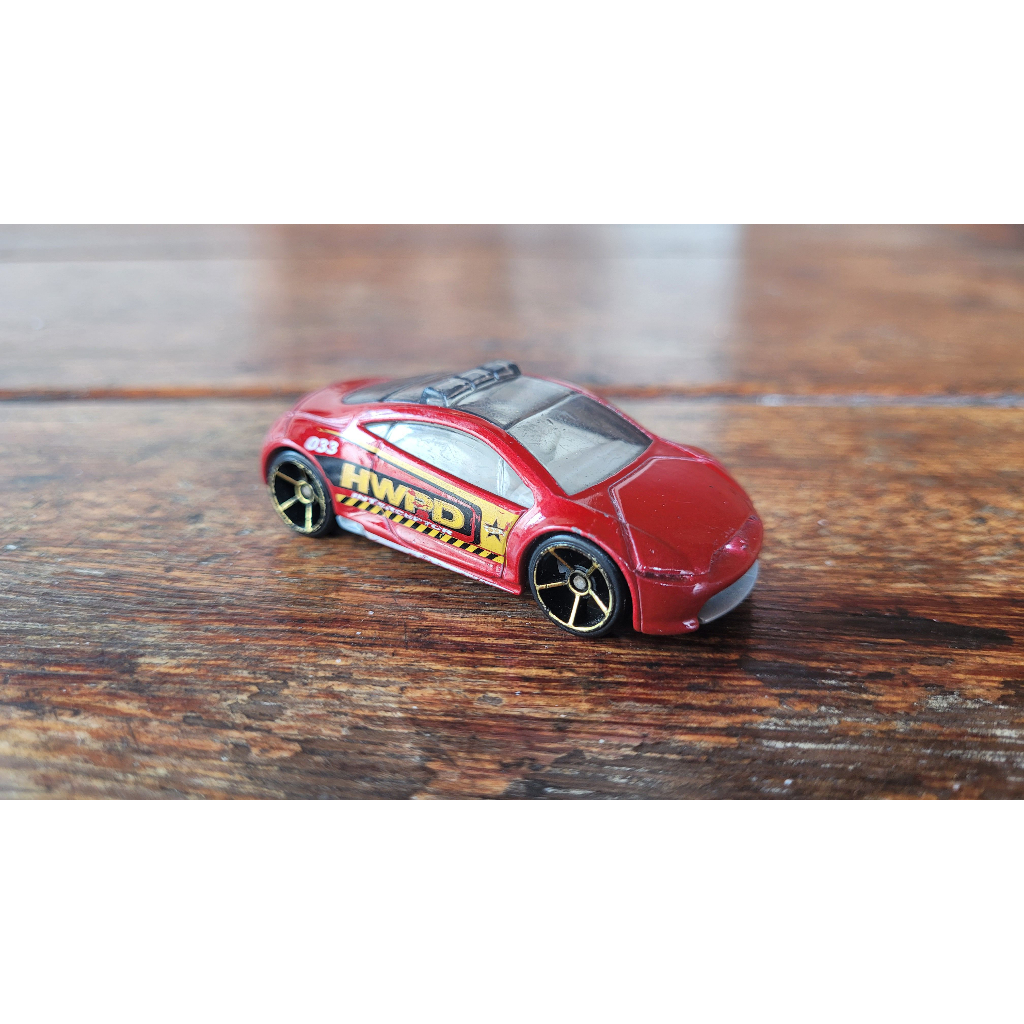 Hot Wheels - Mitsubishi Eclipse Concept Car Vermelho - Police Pursuit 5-Pack 2012 (Fora da Embalagem) - Main Line 1:64