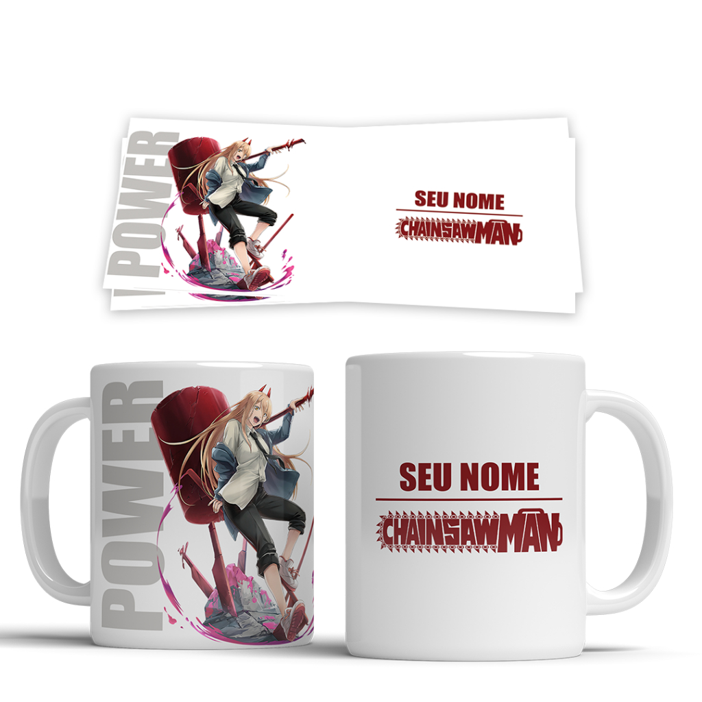 Caneca personalizada free fire com Nome feita em PORCELANA 325Ml