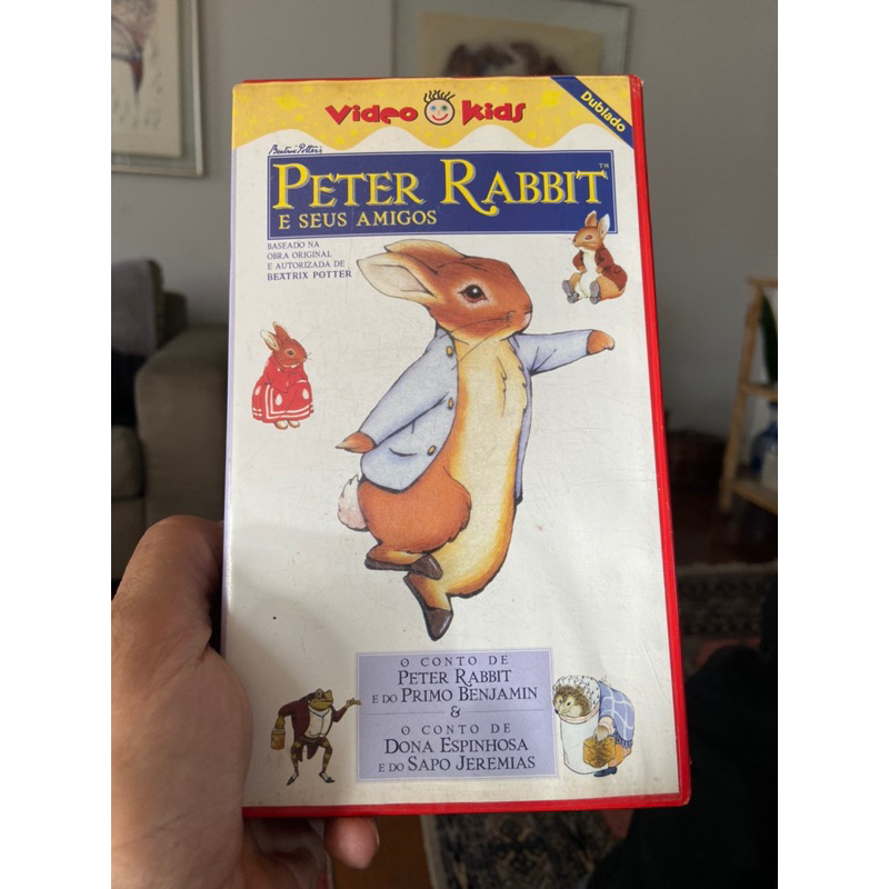 FITA DE VHS PETER RABBIT E SEUS AMIGOS DUBLADO BEATRIX POTTER | Shopee ...