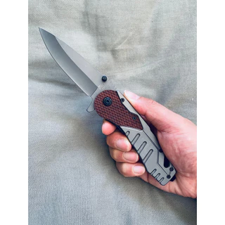 Canivete Semi Automatico Taue X31 Grey Titanium