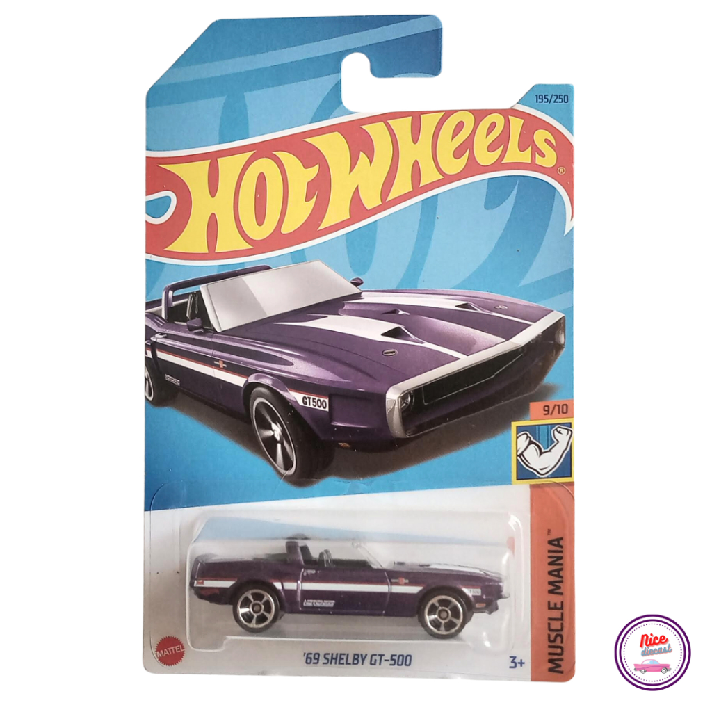 Hot Wheels 69 Shelby GT 500 Shopee Brasil