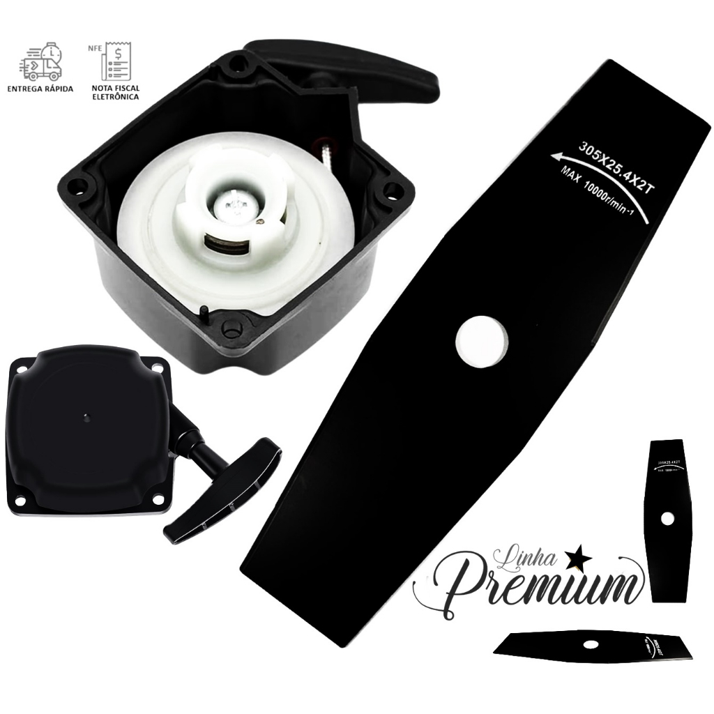 Kit Puxador Partida Roçadeiras Nakasaki Siga Tools Novo Nk-630at +