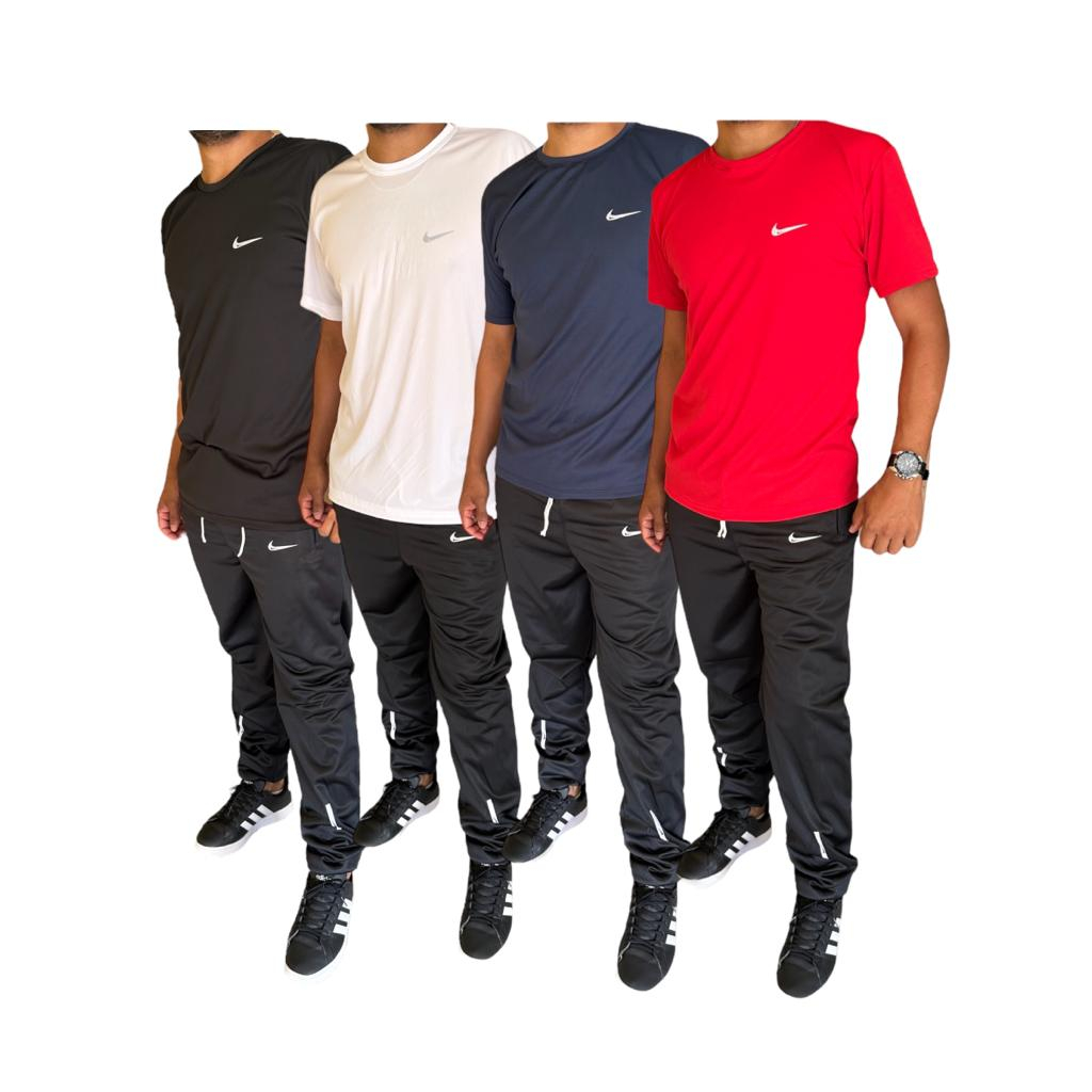 Calça + Camiseta Para Treinos e Malhação Dry Fit Novas Cores - Promoção ...