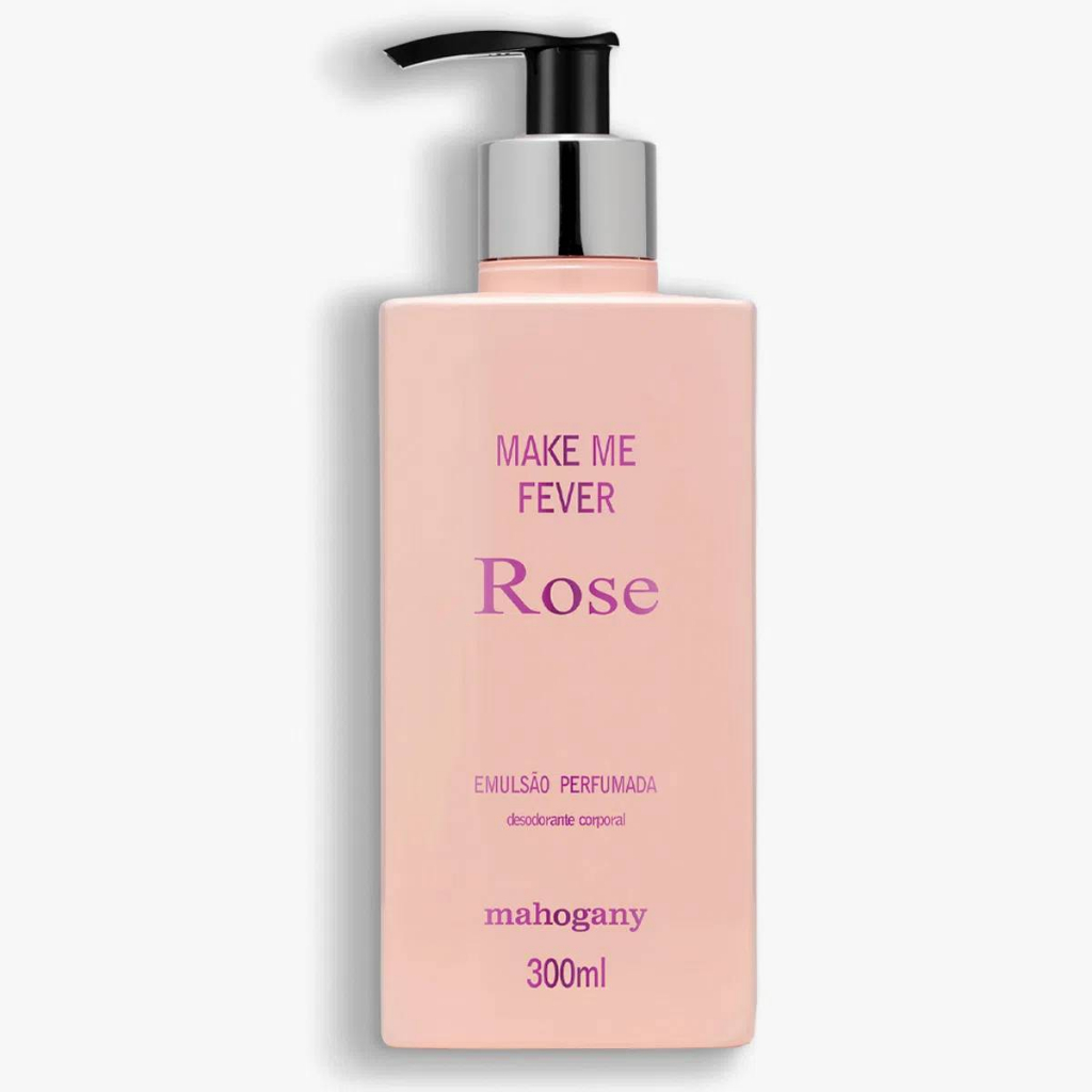 Mahogany Make Me Fever Rose Hidratante Corporal Ml Shopee Brasil