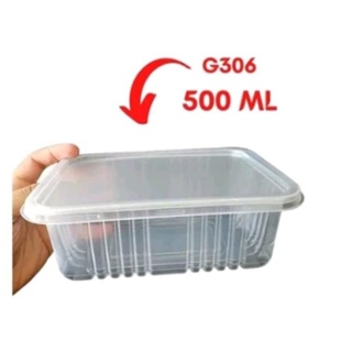 Marmita com Tampa para Freezer e Microondas 500 ml G306 - Fitness -  Galvanotek