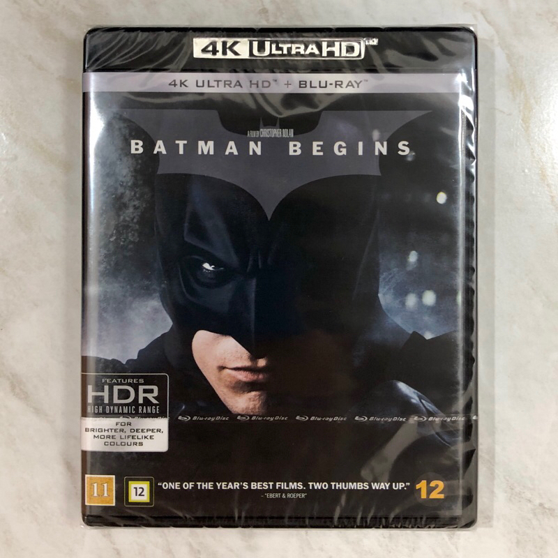 Batman Begins 4K UHD + Blu-ray Dublado/leg Importado Lacrado