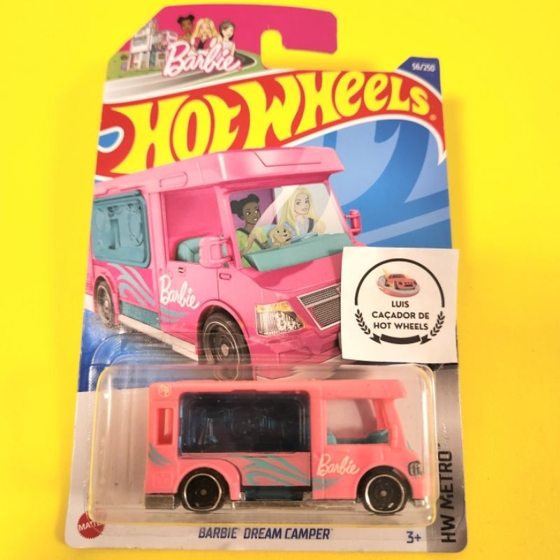 Carrinho Hot Wheels Barbie Dream Camper Pink / Raro mattel em Promoção na  Americanas