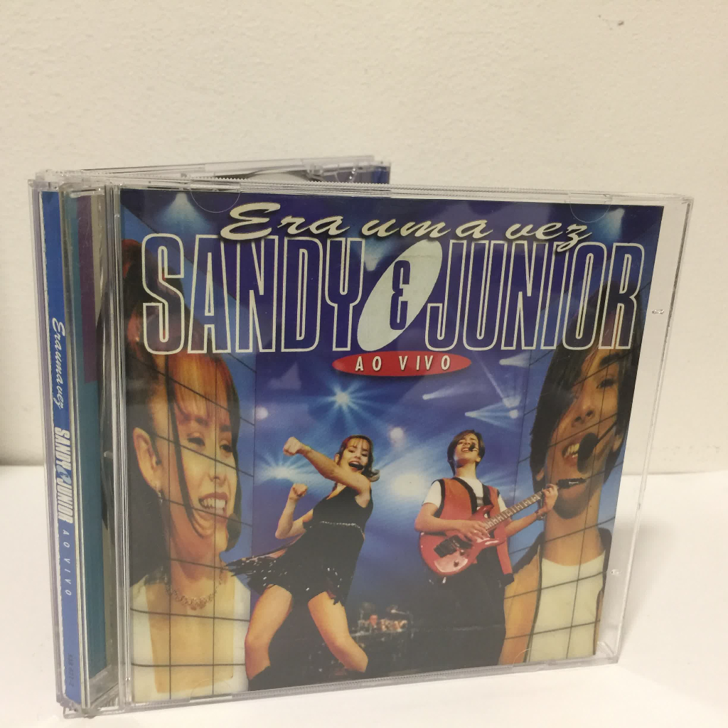 CD: Sandy & Junior - Era Uma Vez (Ao Vivo) | Shopee Brasil
