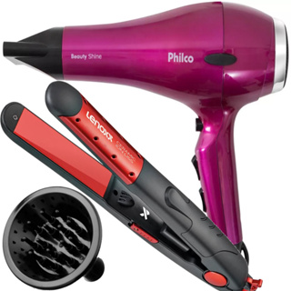 Secador de Cabelo Bivolt 2000W Silencioso Dobravel Difusor Salao