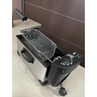 Fritadeira Elétrica 3,5 inox 220V RAF- industrial a óleo