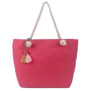 Bolsa de Verão Grande de Praia Revestida Internamente em Oferta na Shopee