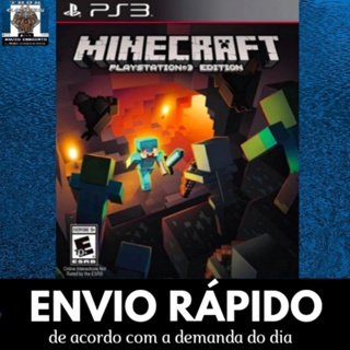 Minecraft Standard Edition Português - Jogos Ps3 Psn