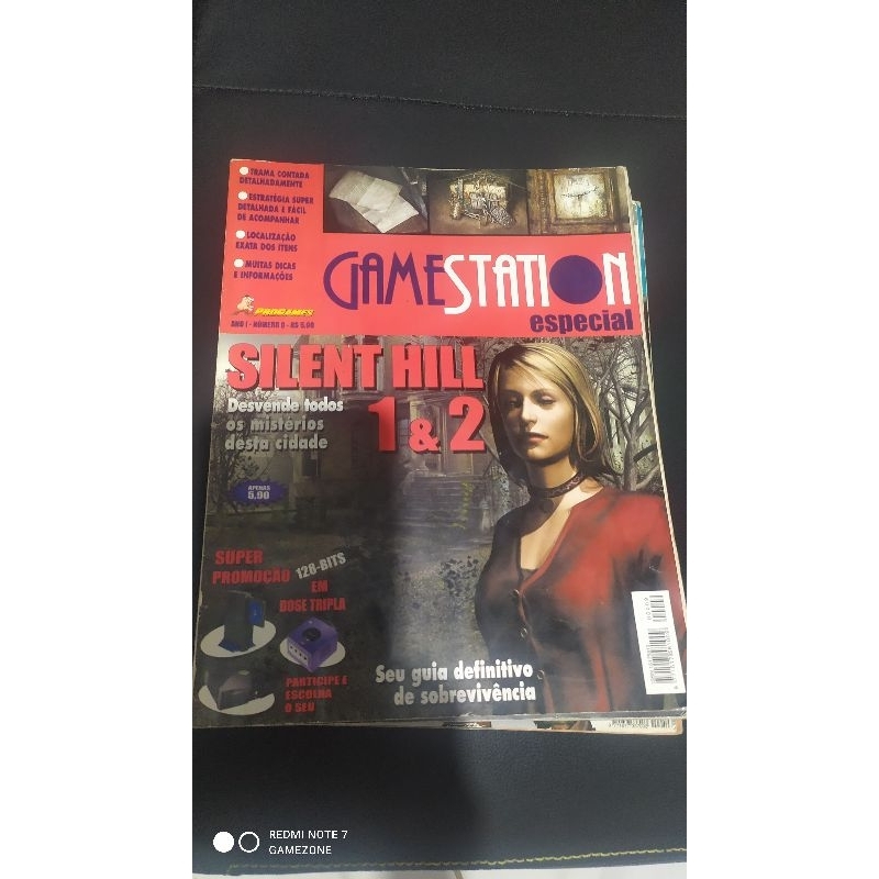 Revista Gamestation Especial 9 Silent Hill 1 E 2 Detonados