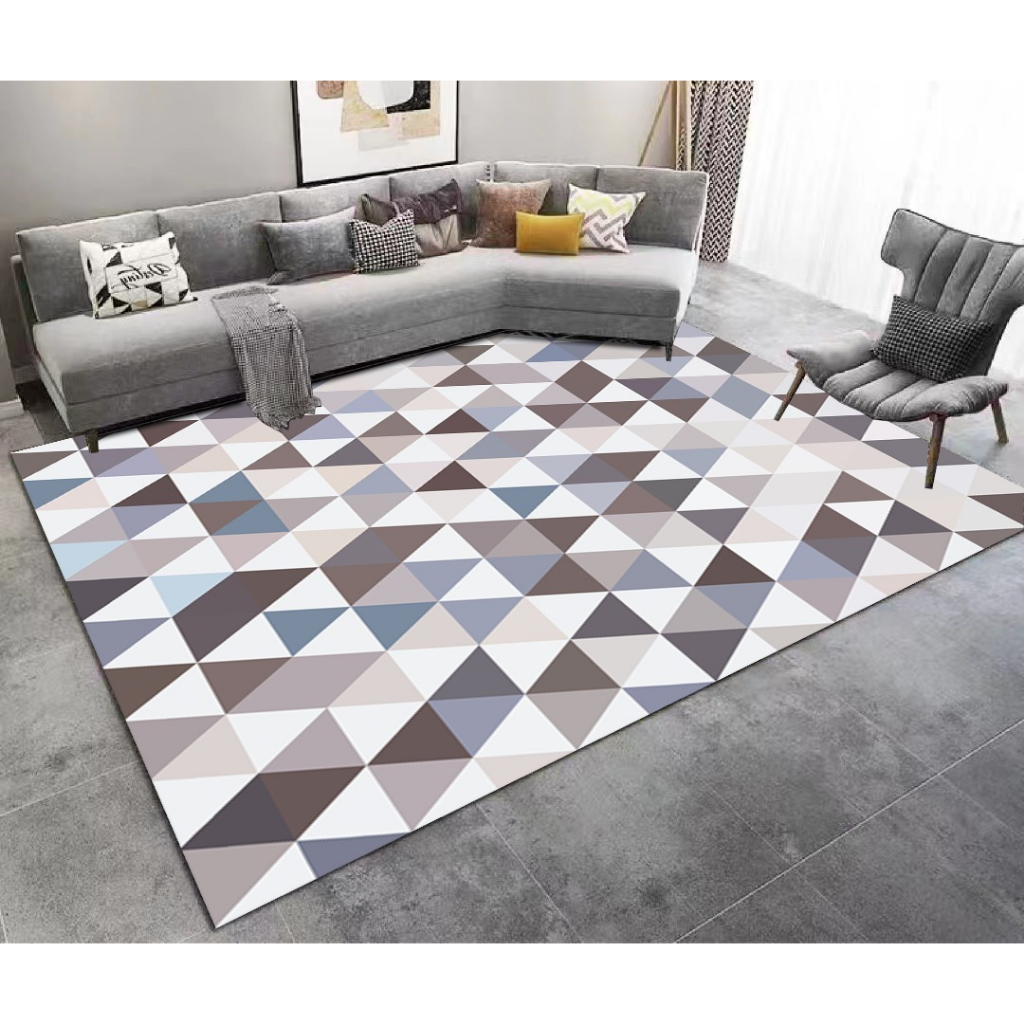 Tapete 3,00 x 2,00 Estampado Toque Aveludado Macio