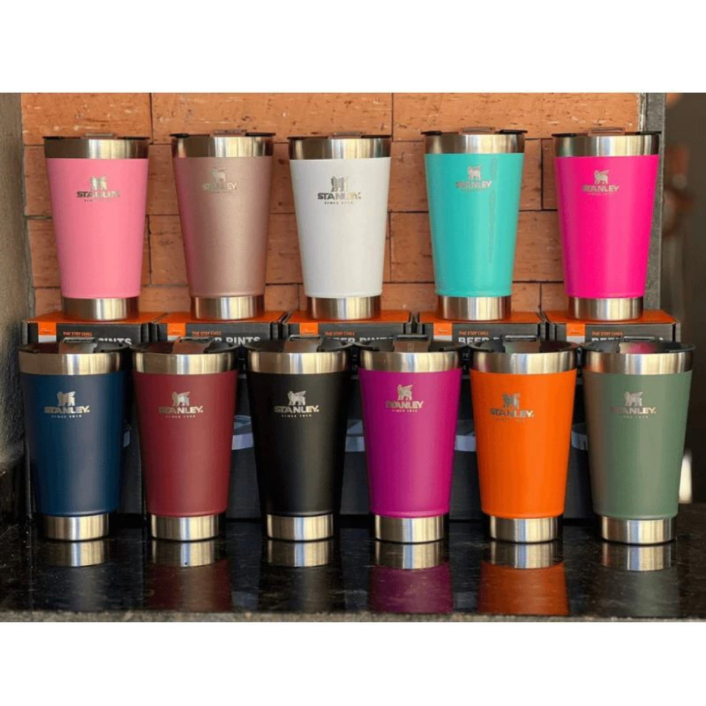 Copo Térmico Inox Com Tampa e Abridor 473ml - Entrega Imediata