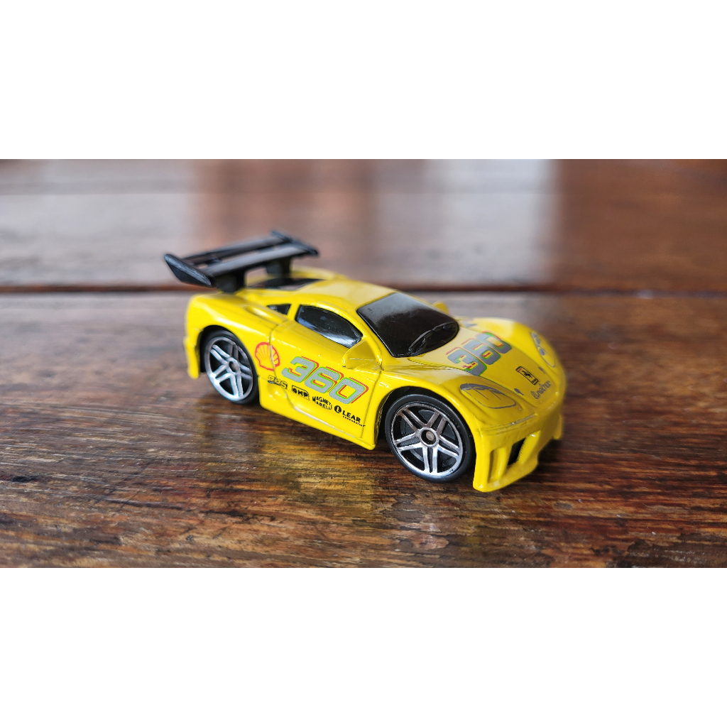 Hot Wheels - Ferrari 360 Modena Tooned Amarela - First Editions
