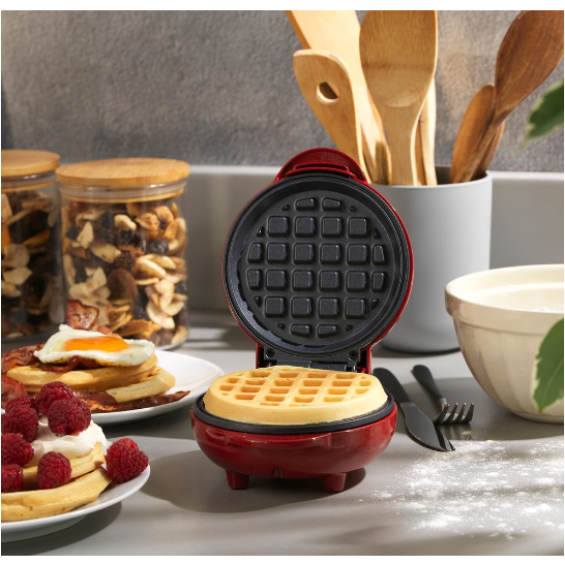 Panela Elétrica De Waffle Quiche/De Forno/Eggette Maker Mini Ferro - Abcshop