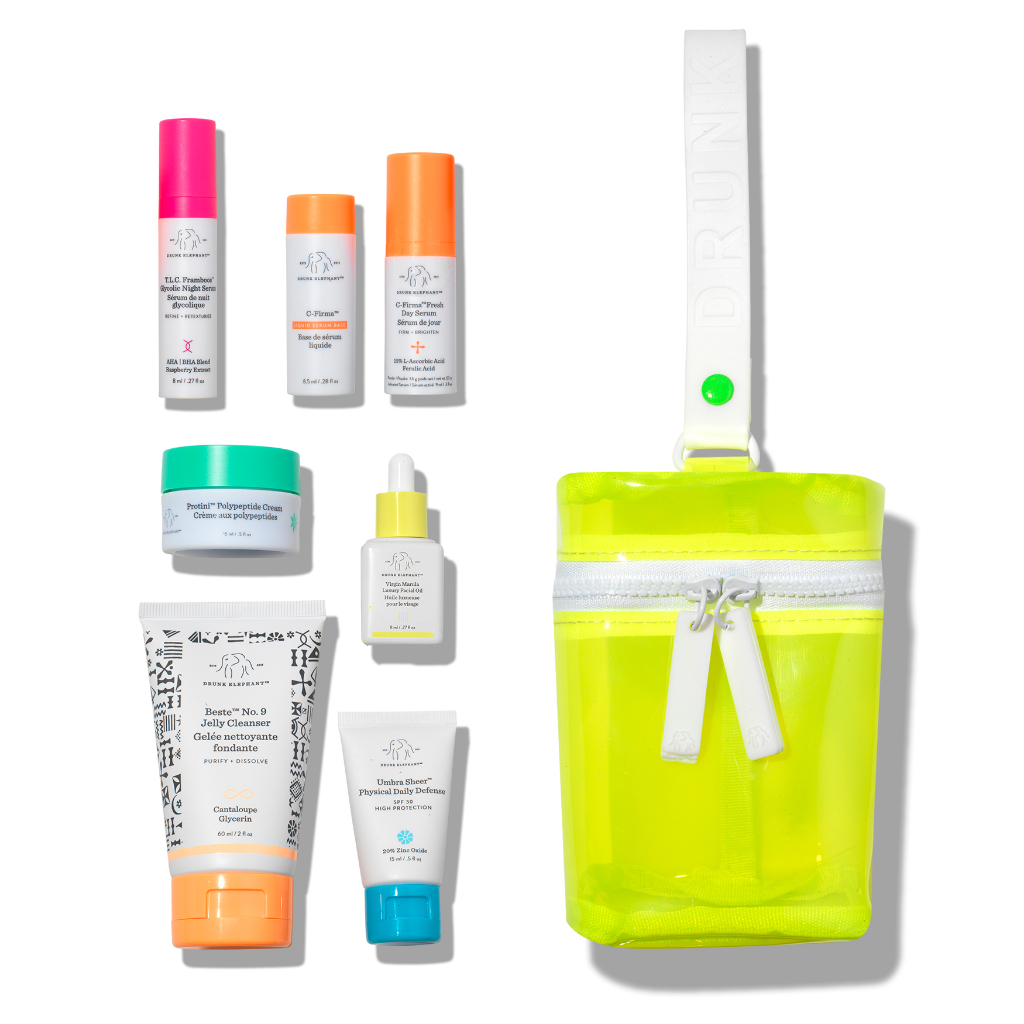 Drunk Elephant - The Littles™ Skincare Travel Set Kit Completo
