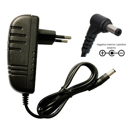 Fonte de energia alimentação, Fita Led 12V 3A Bivolt AC/DC Adapter 2,5mm