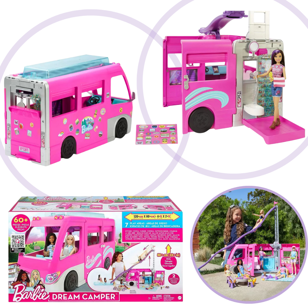 Barbie dream camper store set