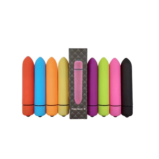 Vibrador Bullet - 10 Velocidades Massageador de Clitóris Estimulador Vibração Aveludado Clássico Plus Power COR ALEATORIA