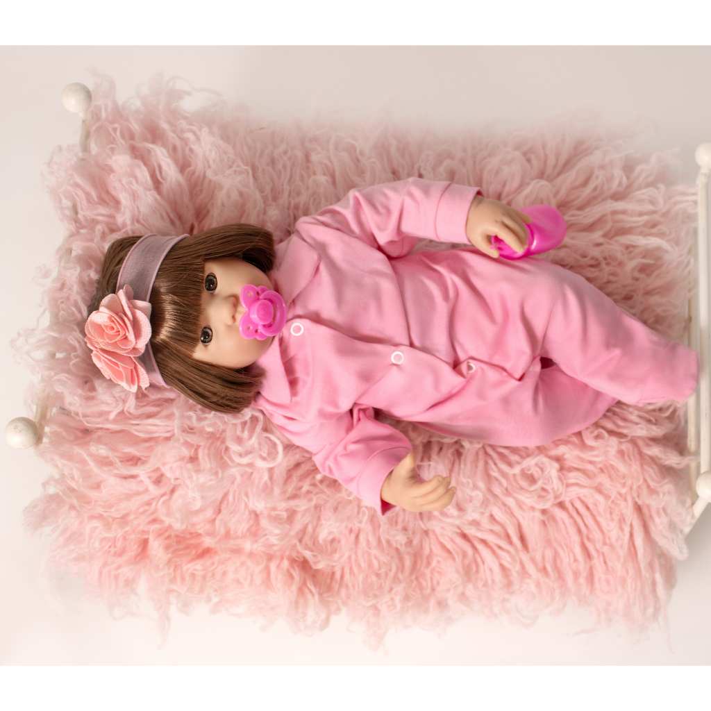 Brastoy Bebê Reborn Boneca Silicone Sólido Suave Original Rosa Menina 48cm  Pode Tomar Banho em Promoção na Americanas