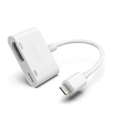 Adaptador Hdmi Para iPhone 5/6/7/ 8 X /11/ iPad