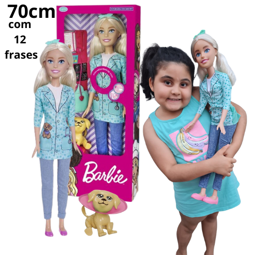 Barbie Profissões Boneca Grande Bailarina 70cm Articulada