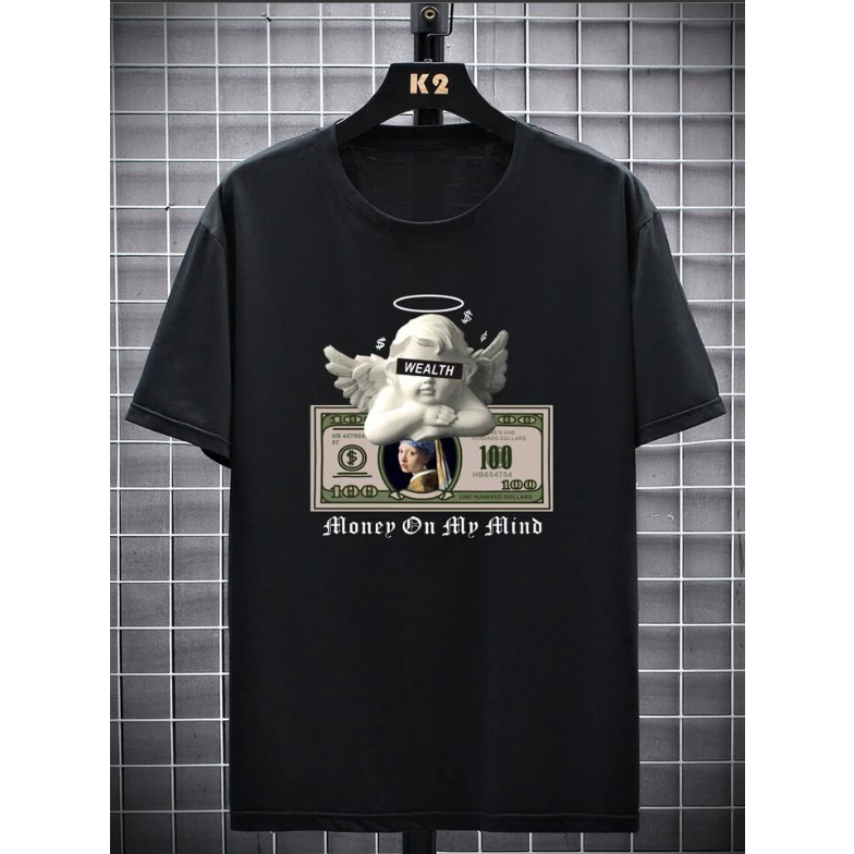 Camisa Slin Unisses Anjo Angeles Street Algodão