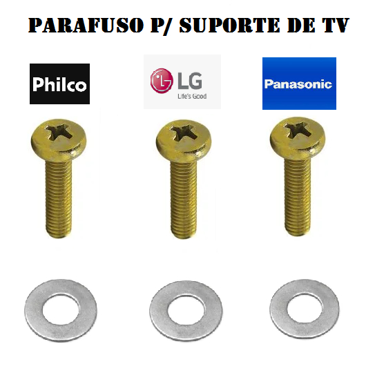 Parafuso Para Suporte De Tv P S Shopee Brasil