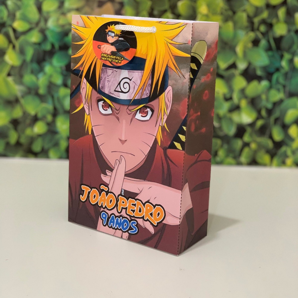 50 Copos Personalizados com nome Lembrancinha Aniversário NARUTO SHIPPUDEN  Anime Naruto Desenho kakashi, sasuke, sakura decoração KIT FESTA