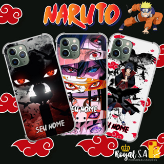 Capinha Nuvens Akatsuki Naruto - iPhone 7 7 Plus 8 8 Plus