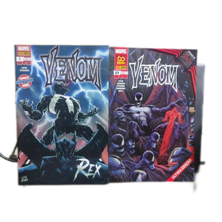 Quadrinho Venom Coleção Donny Cates com 34 volumes Panini