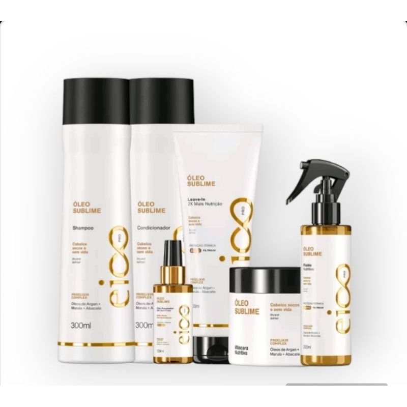 Kit Eico PRO Óleo Sublime - Full ( 6 produtos) | Shopee Brasil