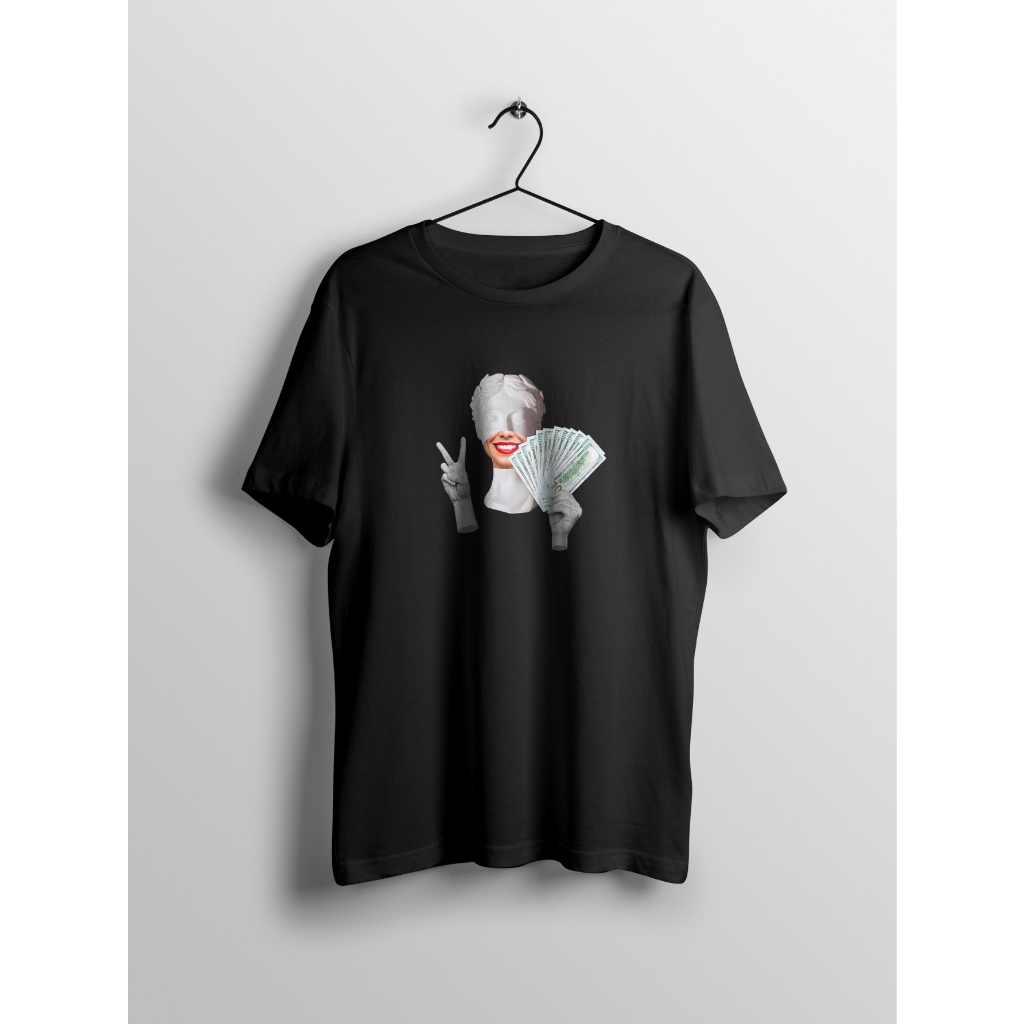 Camiseta Masculina Estátua Money