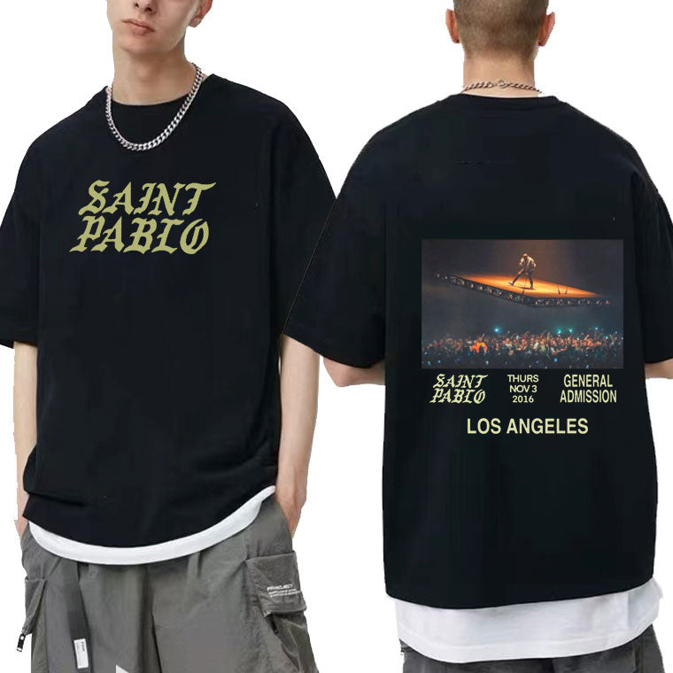 ASTROWORLD Tシャツ Lサイズ Camiseta Oversized Básica Travis Scott Astroworld Algodão