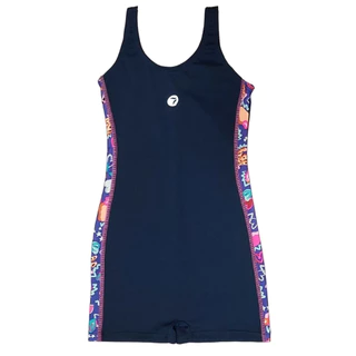 Maiô Macaquinho Sete Tri® Helanca Feminino Infantil Natação Praia