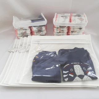 Kit 6 Saquinhos Organizador Mala Maternidade Bebe Gestante TAG + 2 Necessaire Porta Fraldas Remédio. em Oferta na Shopee