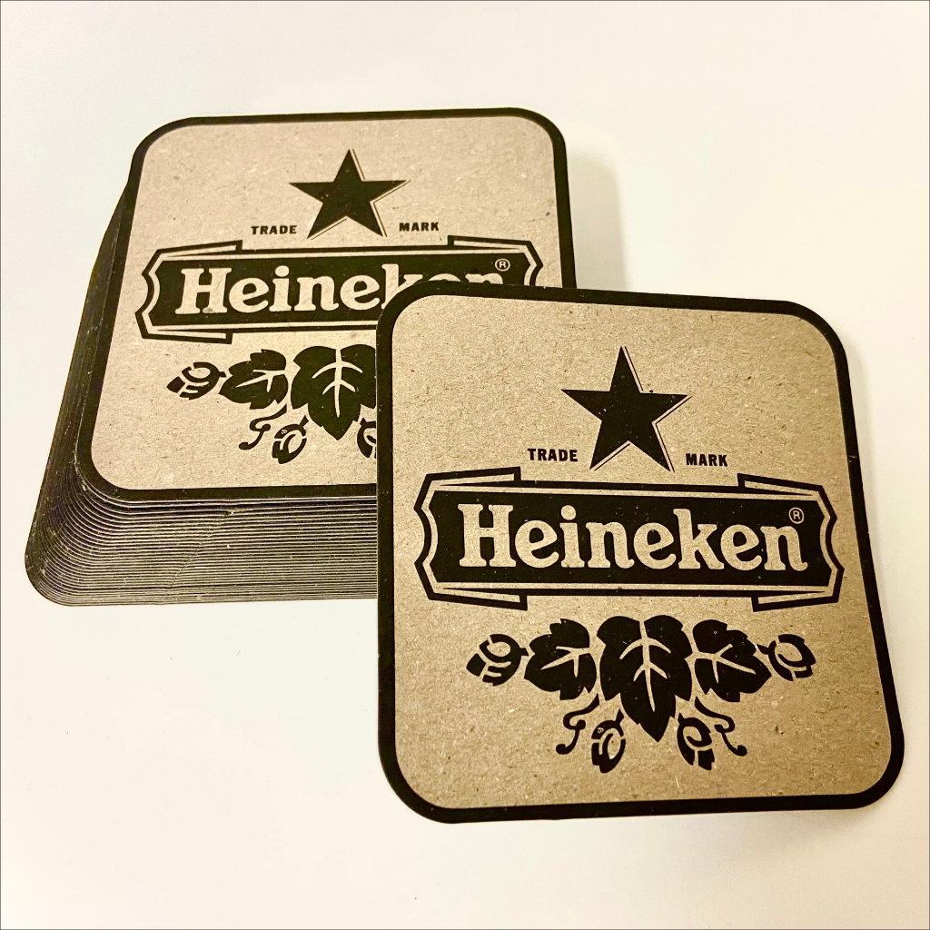 100 ou 500 unid Bolacha de Chopp, porta copos ou garrafas 91mm Várias marcas.