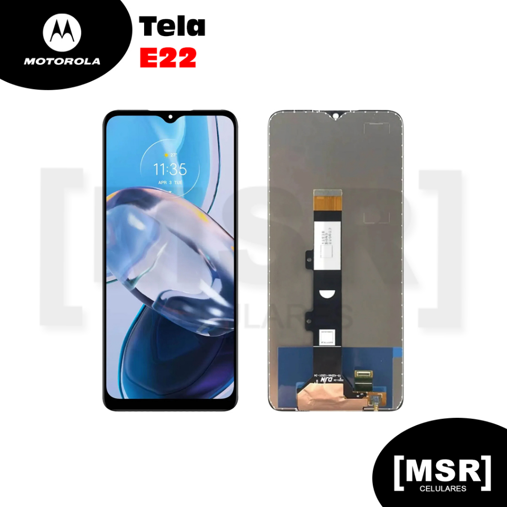 Tela frontal ORIGINAL celular MOTOROLA modelo E22 | Shopee Brasil