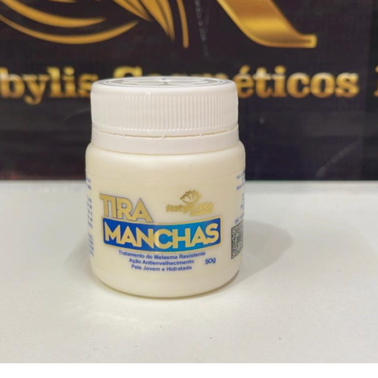 Pomada Tira Manchas Natyflora Clarea axilas virilhas e melasma 50g ...