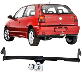 Engate Reboque Fixo Gol Special 1999 A 2005 Aco Resistente Capacidade Carga 400kg Braconi