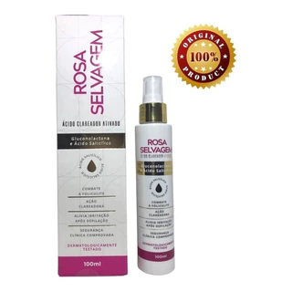 Ácido clareador ativado rosa selvagem 100ml