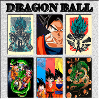 Placa Decorativa Dragon Ball Z Goku Super Sayajin 20x30cm Desenho