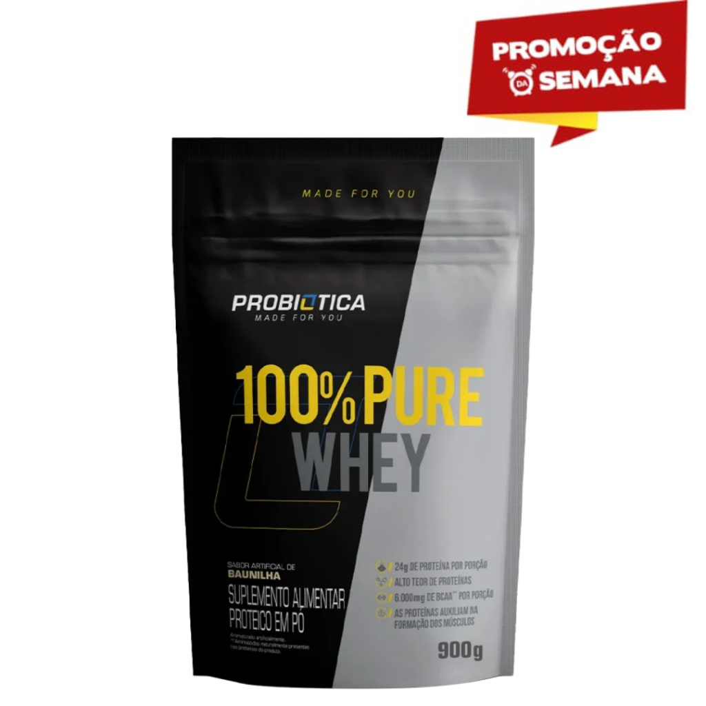 Whey 100% Probiotica 900g *baixo carbo*