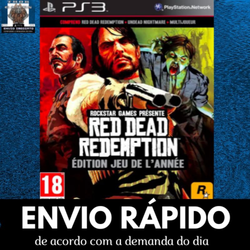 Red Dead Redemption and Undead Nightmare Collection Jogos Ps3 ...