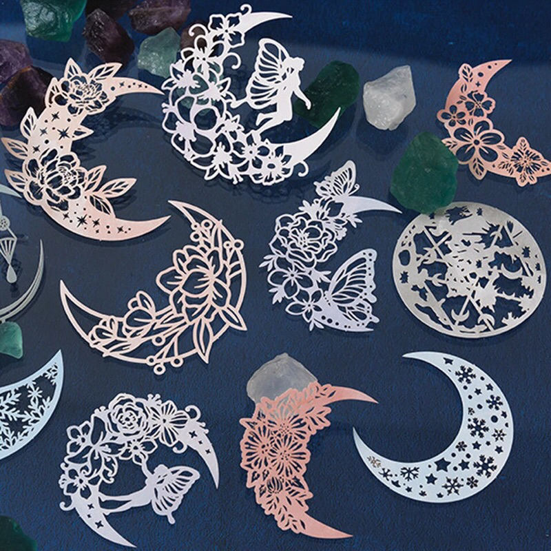 Conjunto de imagens em papel para decoração Paper Moon Theme | Shopee ...