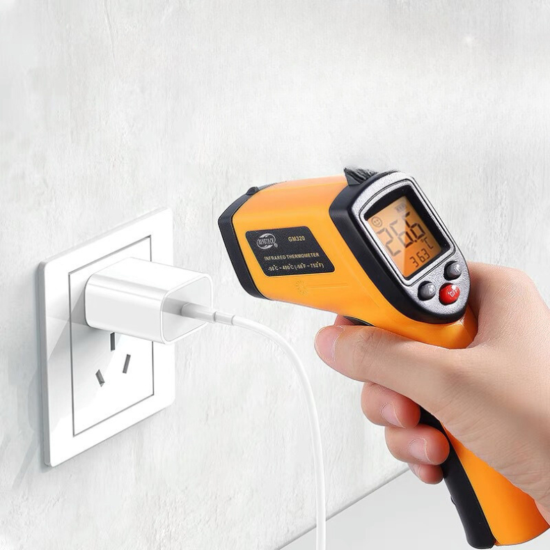 Termômetro Laser Medidor Digital Temperatura Infravermelho