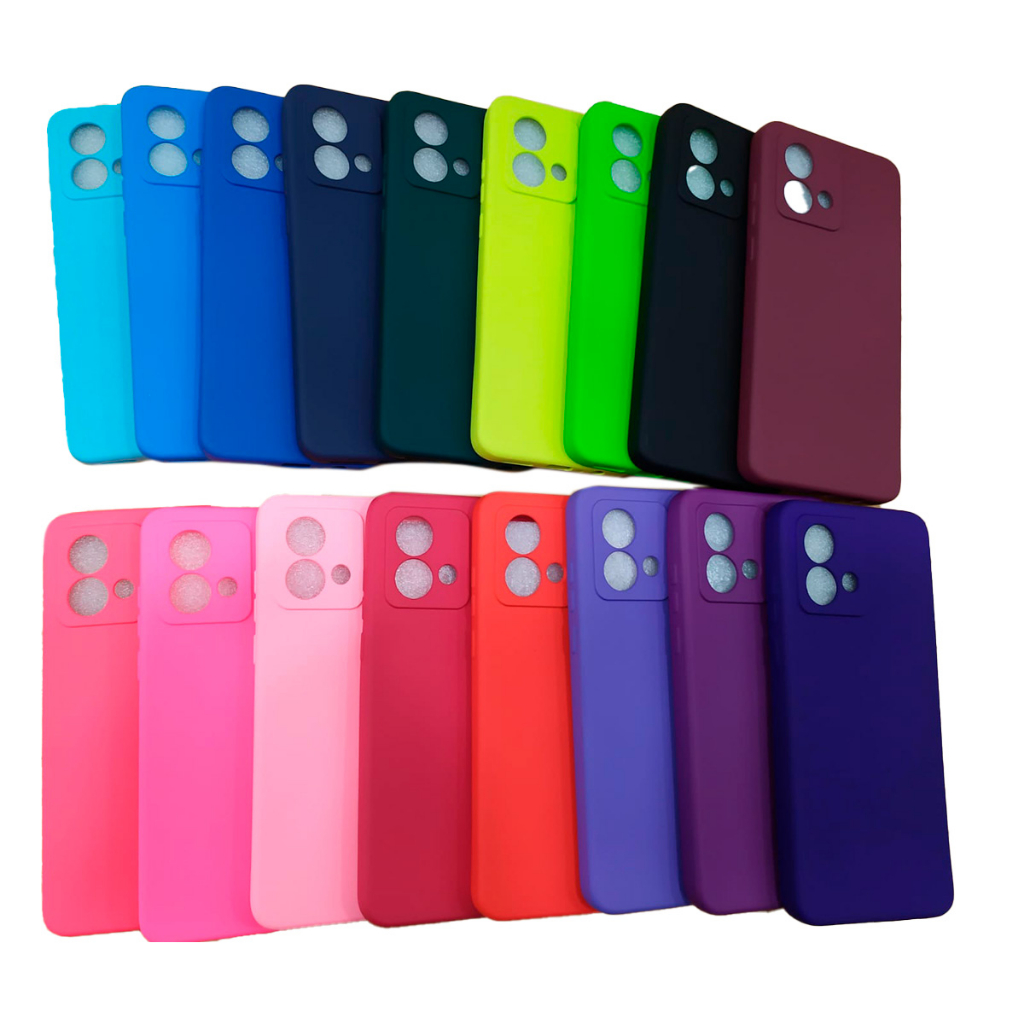 Capinha de Silicone Cores Vivas para Motorola Moto G84 5G | Shopee Brasil