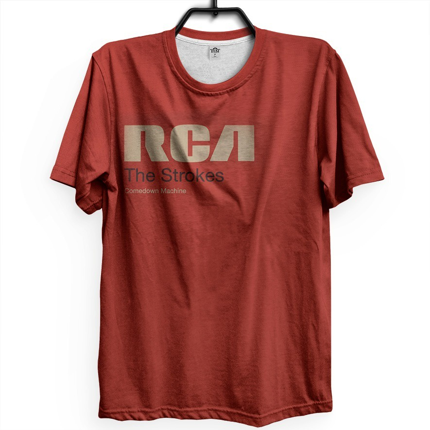 Camiseta The Strokes Banda Indie Vintage Retrô Alternativo